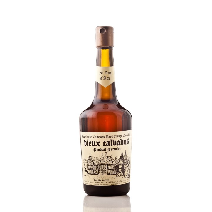 Manoir des sens-20 ans d'âge-Vieux Calvados AOC 